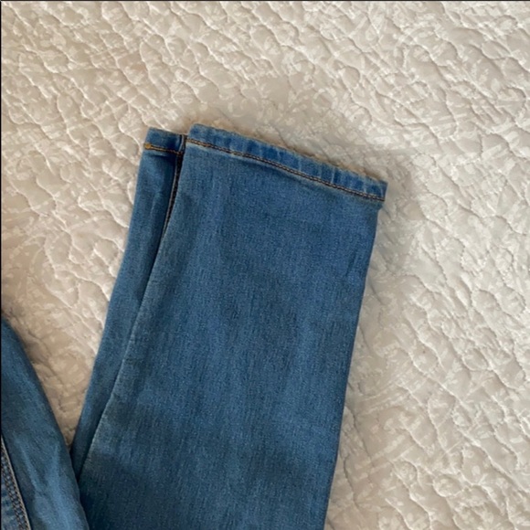 Free People High Waisted Light Wash Jeans - Picture 5 of 5